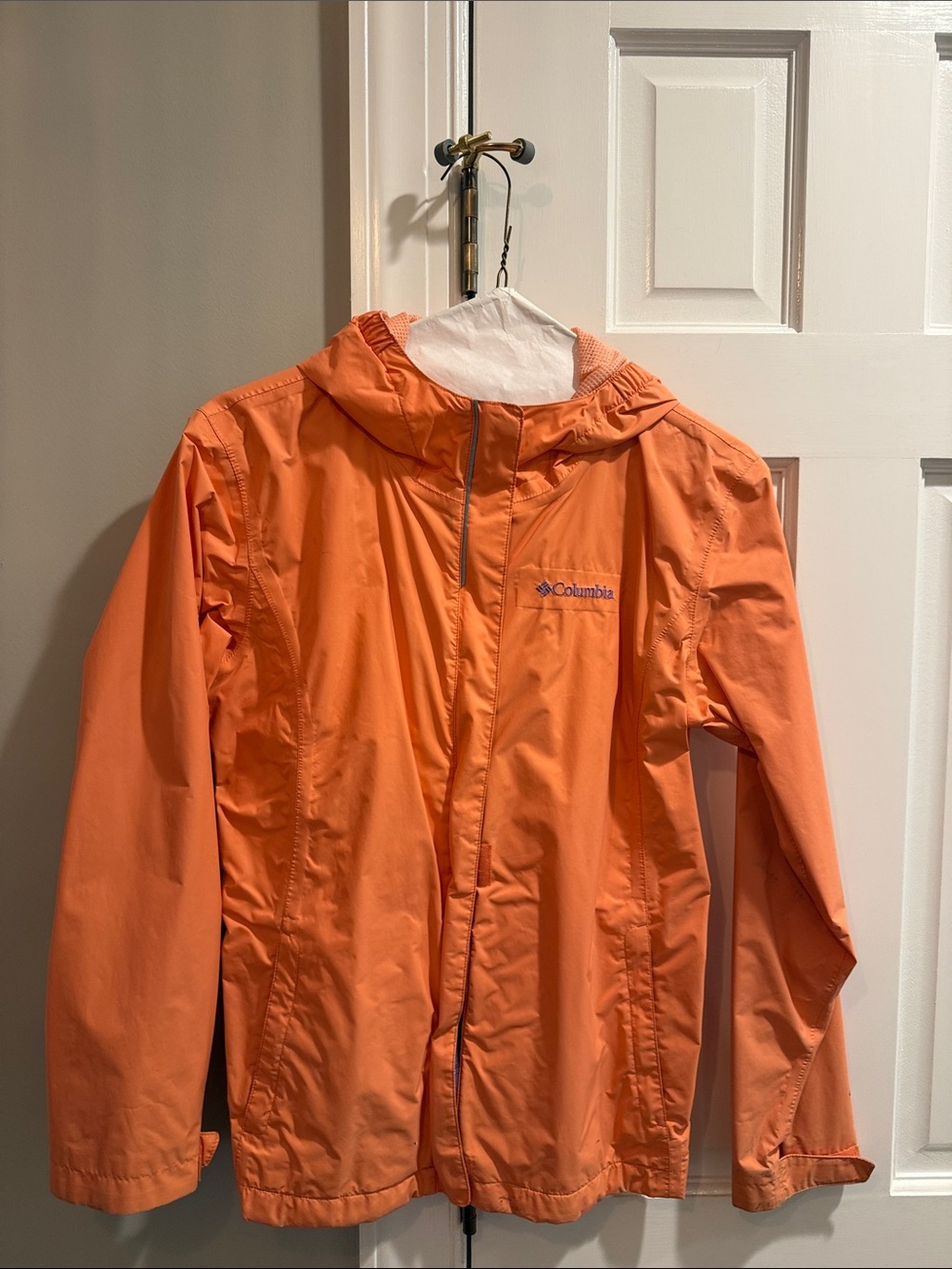 Columbia Kids Orange Hooded Raincoat